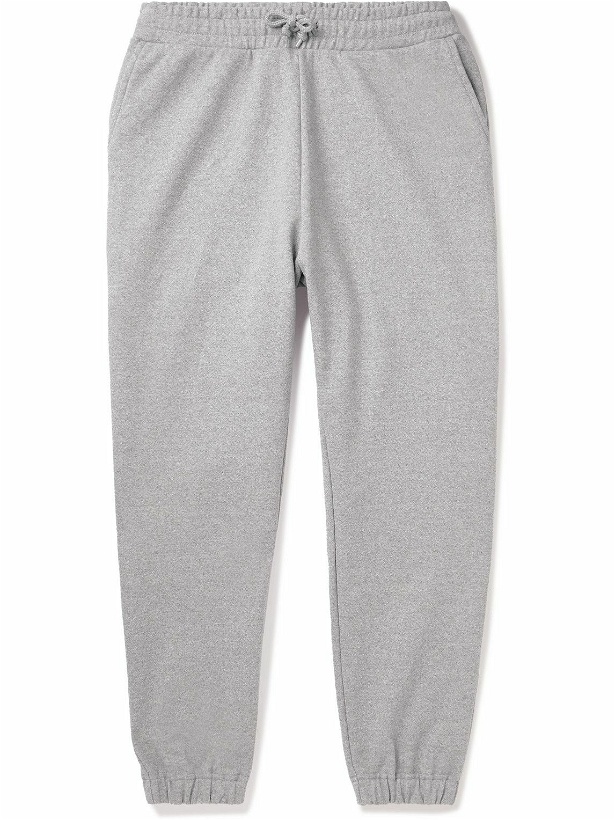 Photo: WTAPS - Tapered Cotton-Jersey Sweatpants - Gray