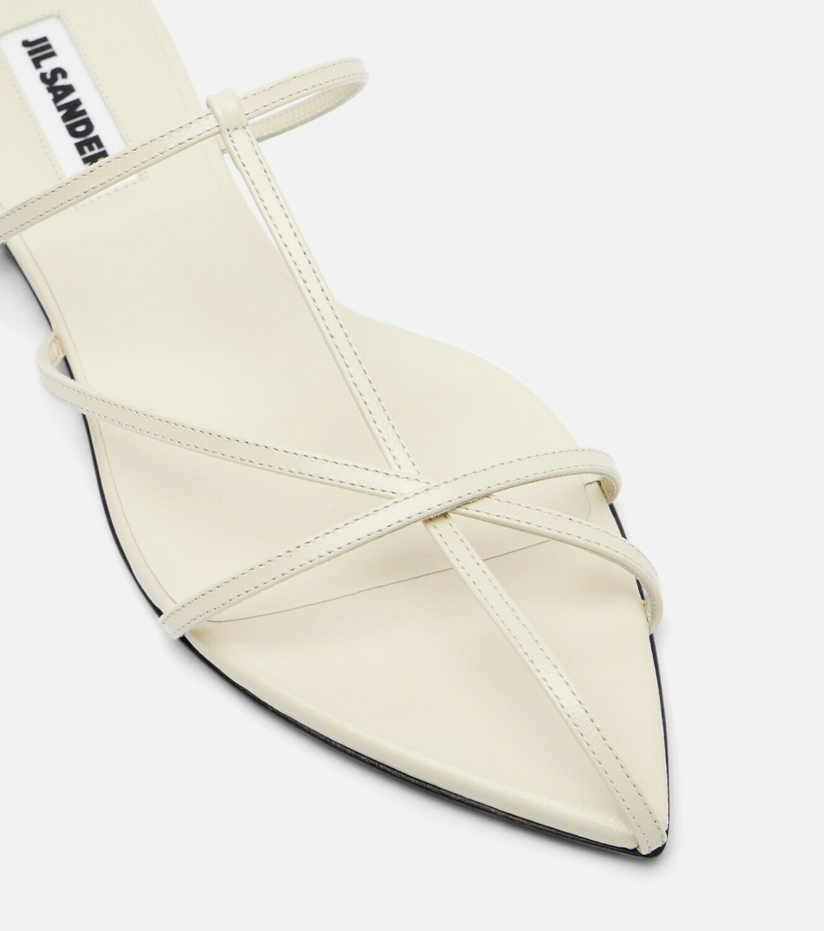 Jil Sander Cage leather sandals
