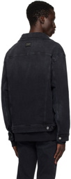 Dolce&Gabbana Black Faded Denim Jacket