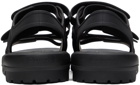 Gucci Black Velcro Sandals