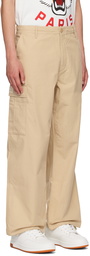 Kenzo Beige Kenzo Paris Workwear Cargo Pants