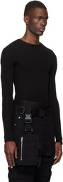 Rick Owens Black Temple Blixa Harness