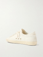 Golden Goose - Super-Star Distressed Canvas Sneakers - Neutrals
