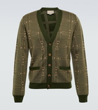 Gucci - Jacquard wool cardigan