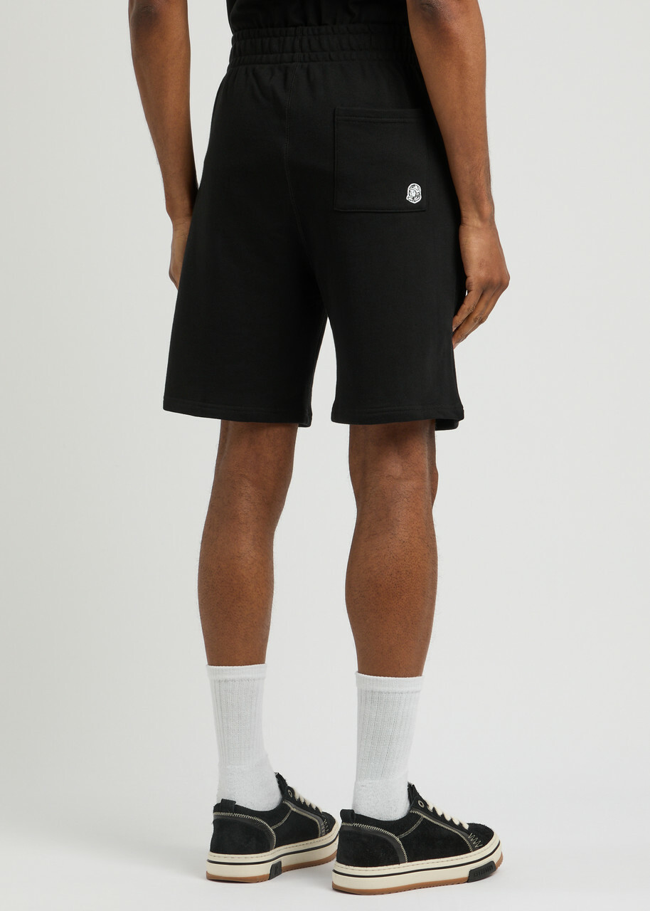 Billionaire Boys Club Arch Logo Printed Cotton Shorts Black