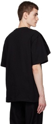 Feng Chen Wang Black Layered T-Shirt