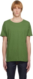 Nudie Jeans Green Roger T-Shirt