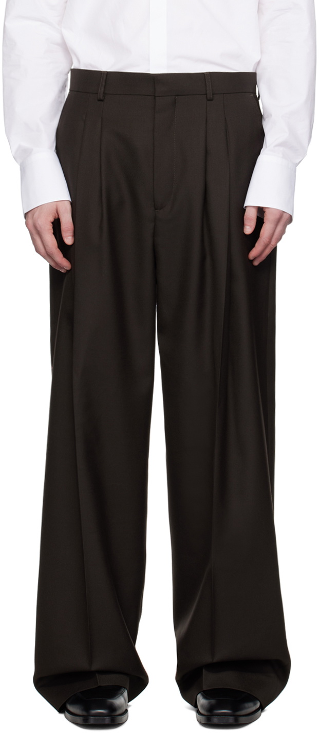 Mark Kenly Domino Tan Studio Brown Philip Trousers