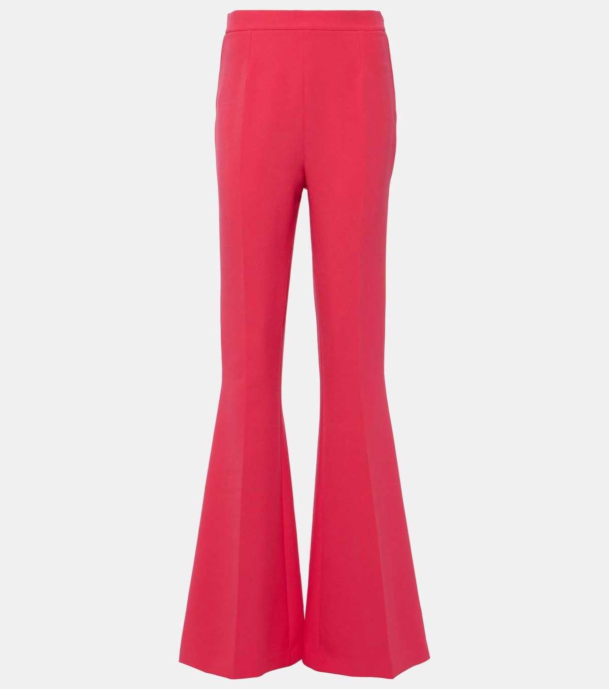 High-Rise Flared Trousers