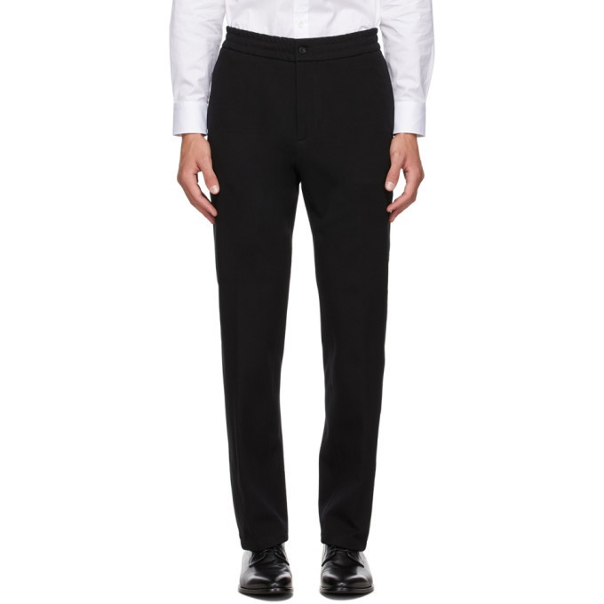 Photo: Dunhill Black Side Band Track Pants