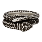 Gucci Silver Garden Snake Ring