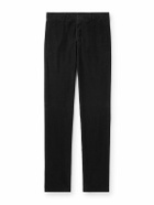 Massimo Alba - Straight-Leg Cotton-Corduroy Trousers - Black