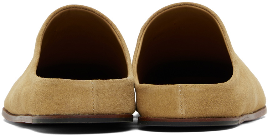Rhude Tan Chateau Suede Mules
