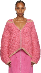 Eckhaus Latta Pink Crewneck Jacket
