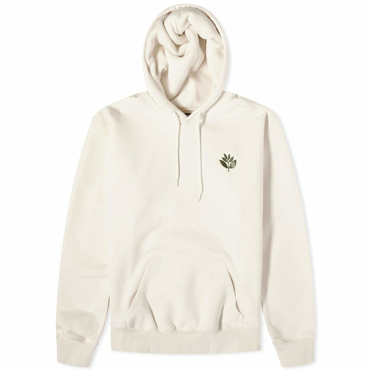 Magenta Men's Corduroy Plant Hoodie in Natural