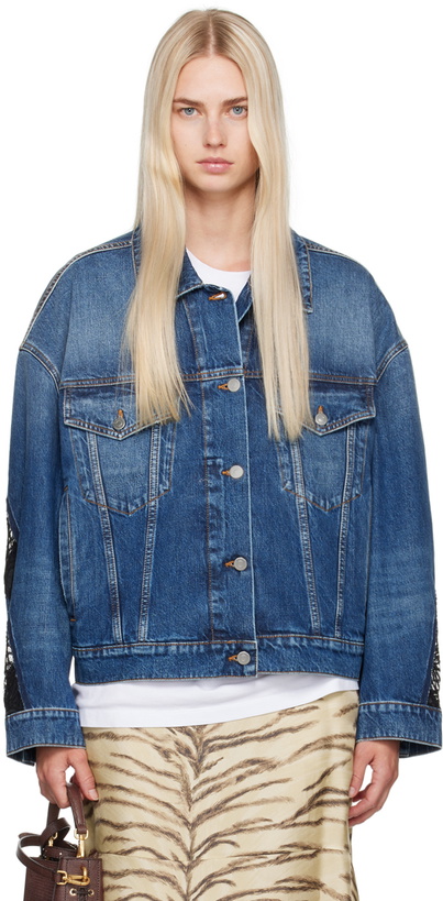 Photo: Stella McCartney Blue Faded Denim Jacket