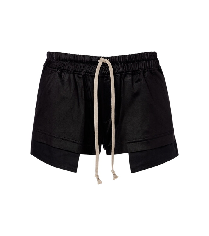 Photo: Rick Owens DRKSHDW Fog satin shorts