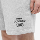 New Balance Men's NB Essentials Fleece Short in Athletic Grey