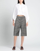 Manila Grace Womens Pants in Navy