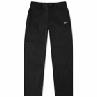 Nike Men's Life Chino Pant in Black/White