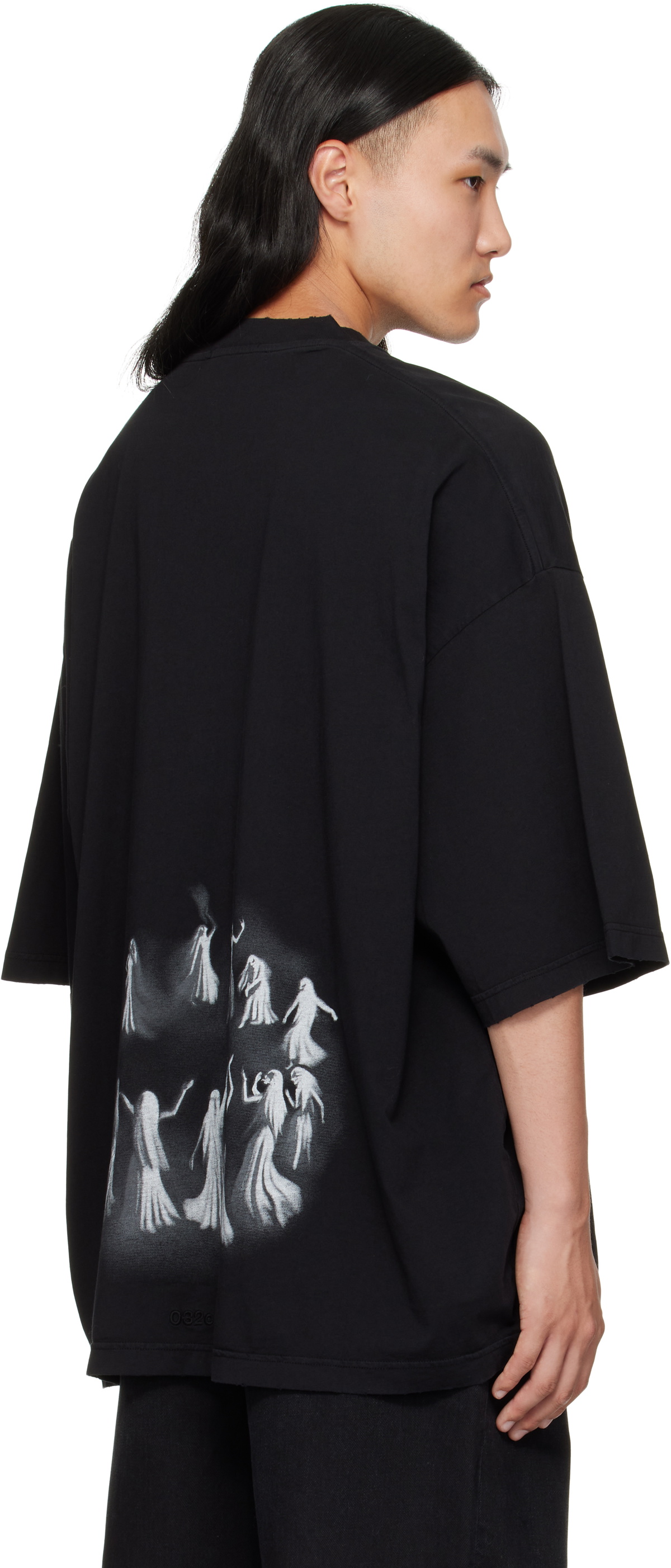 032c Black Hansel And Gretel Oversized T-shirt