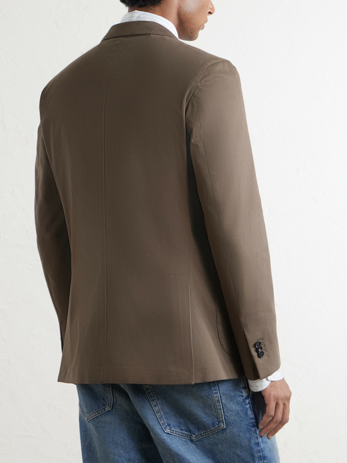 Slowear - Stretch-Cotton Gabardine Blazer - Brown