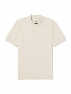 Drake's - Cotton-Piqué Polo Shirt - Neutrals