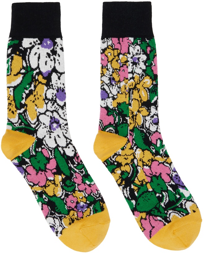 Photo: sacai Multicolor Floral Socks