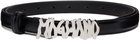 Magliano Black 'Magliano' Slim Belt