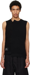 Y-3 Black GFX Knitted Vest
