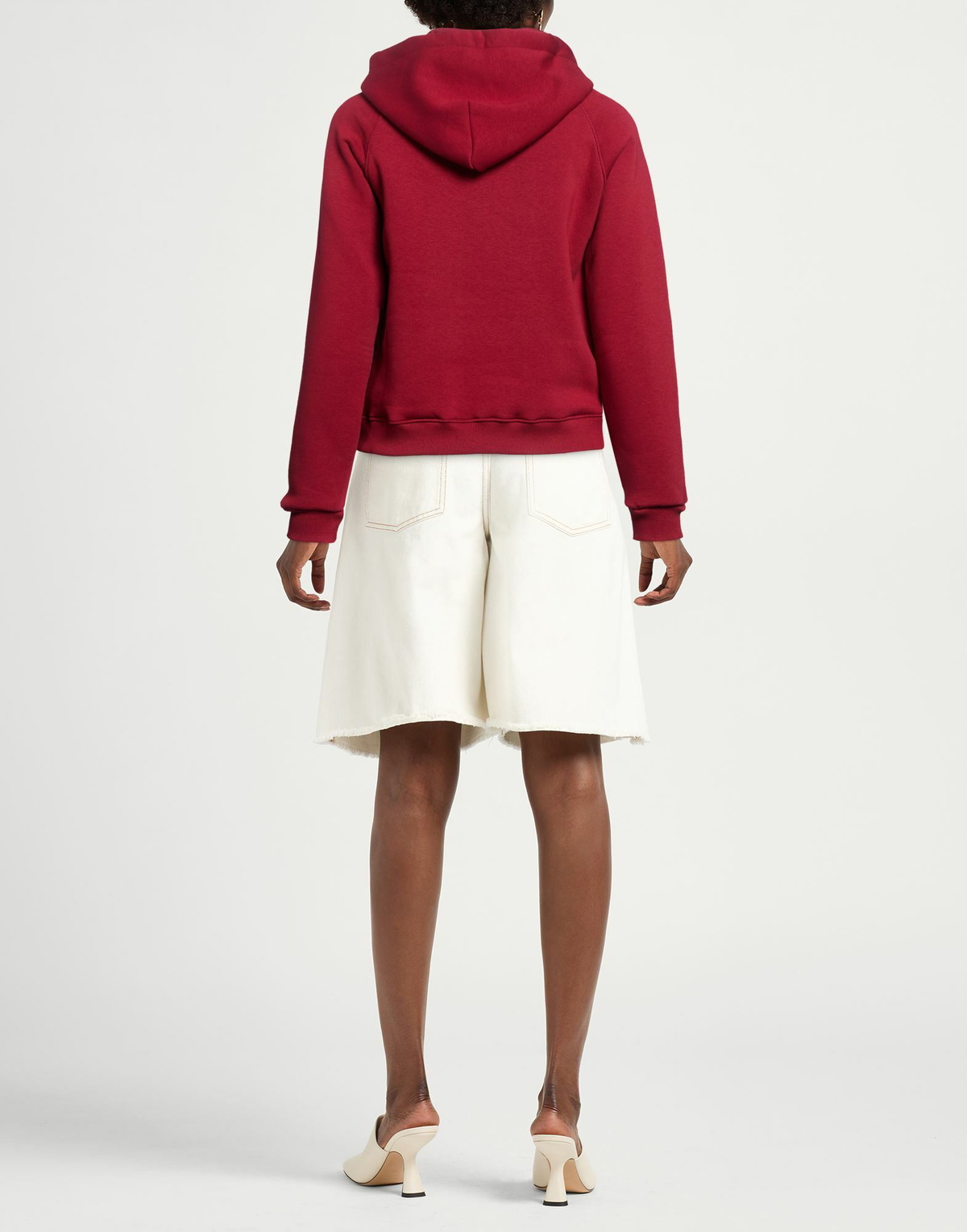 Berna Womens Sweatshirt Burgundy