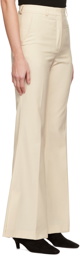 Olēnich Off-White Flared Trousers