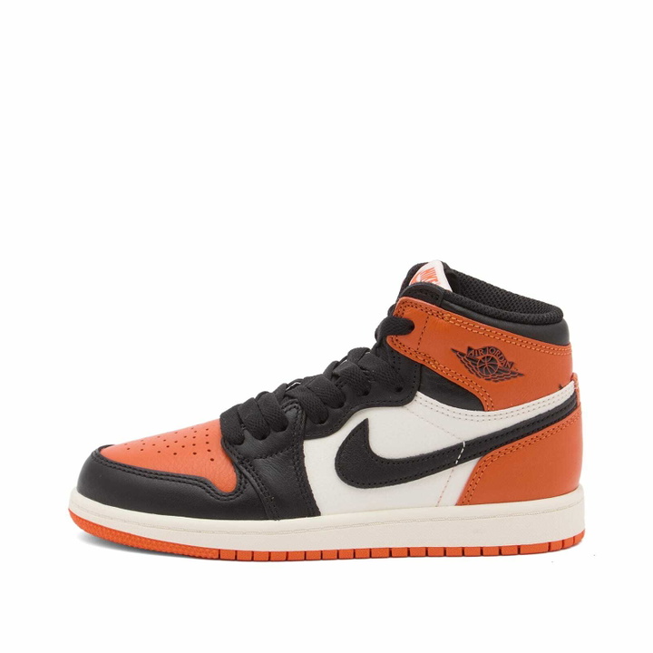 Photo: Air Jordan 1 Retro High PS Sneaker in Black/Sail/Starfish