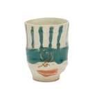 HKliving Artist Ceramics Coffee Mugs - Set of 4 in Multi 