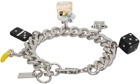 Marc Jacobs Silver Perfect Charm Bracelet