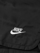 Nike - Sportswear Sport Essentials Flow Straight-Leg Shell Drawstring Shorts - Black