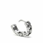 Serge DeNimes Men's Bond Earring in Silver 