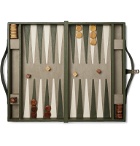 Ben Soleimani - Leather Backgammon Set - Green