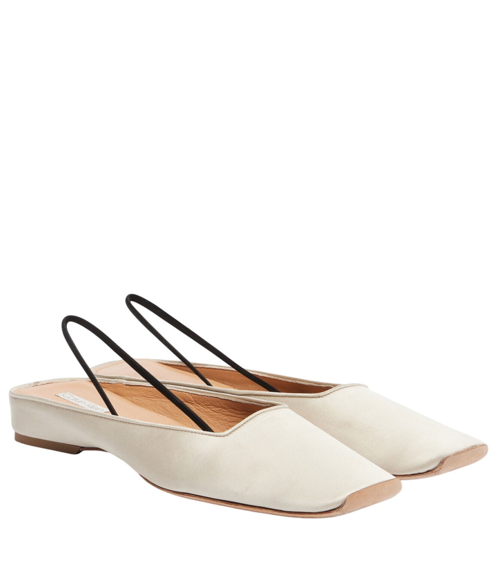 Photo: Calvin Klein Collection Kate leather slingback flats