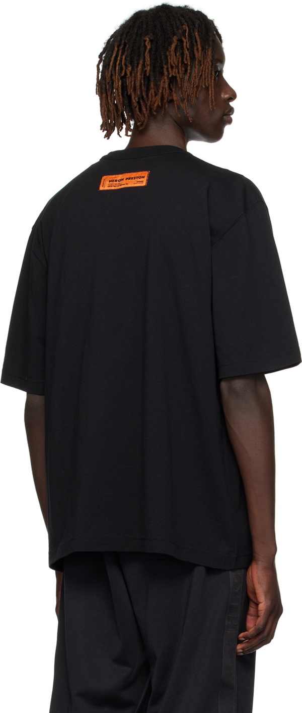 Heron Preston Black Graphic T-Shirt Heron Preston