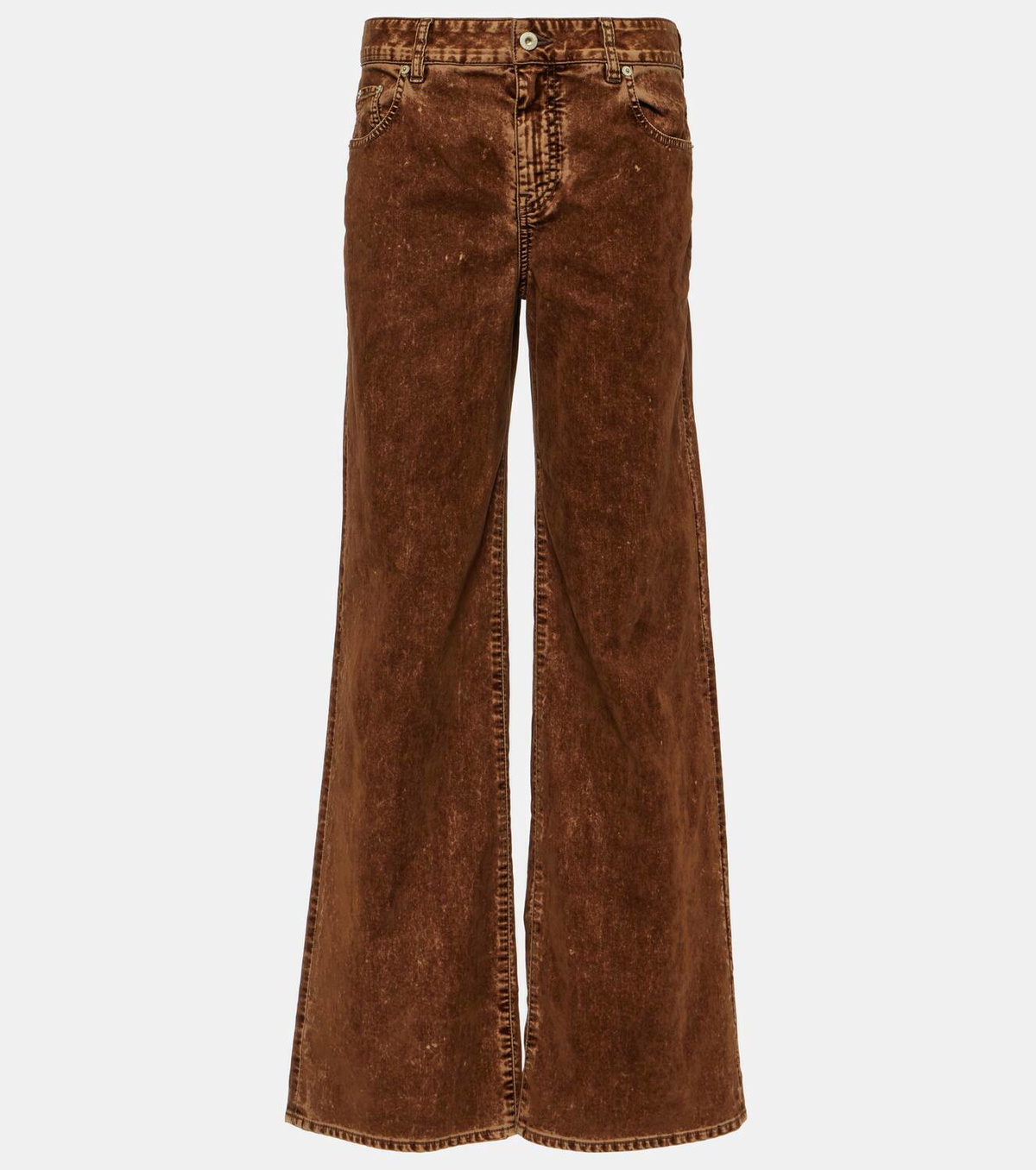 Loewe Mid-rise wide-leg jeans Loewe