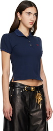 WILLY CHAVARRIA Navy Chavela Polo