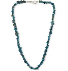 Isabel Marant - Collier Stone and Silver-Tone Necklace - Blue