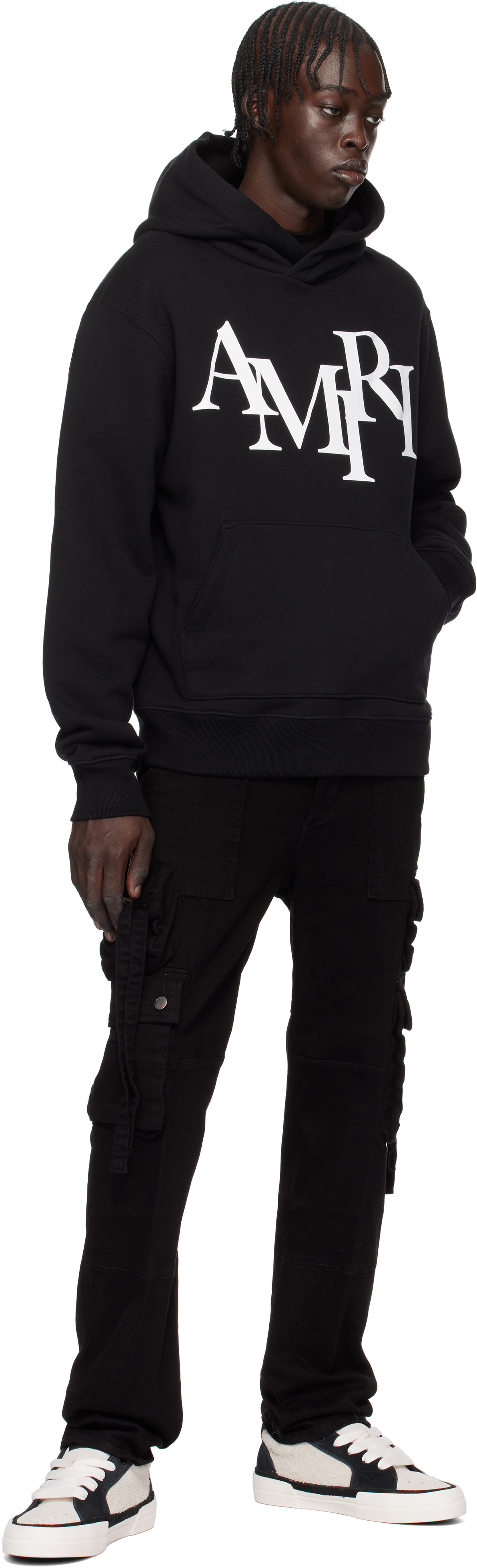 AMIRI Black Tactical Cargo Pants