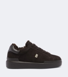 Bogner Hollywood 32 A shearling-lined suede sneakers