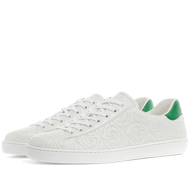 Photo: Gucci New Ace G Embossed Sneaker