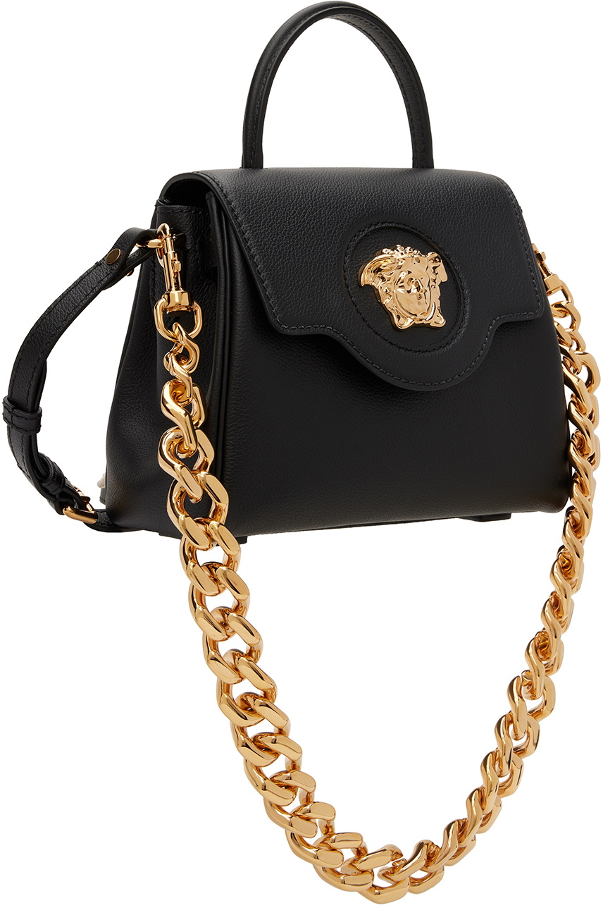 Versace Black Small 'La Medusa' Bag Versace
