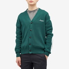 AMIRI Men's Bones Cardigan in Evergreen