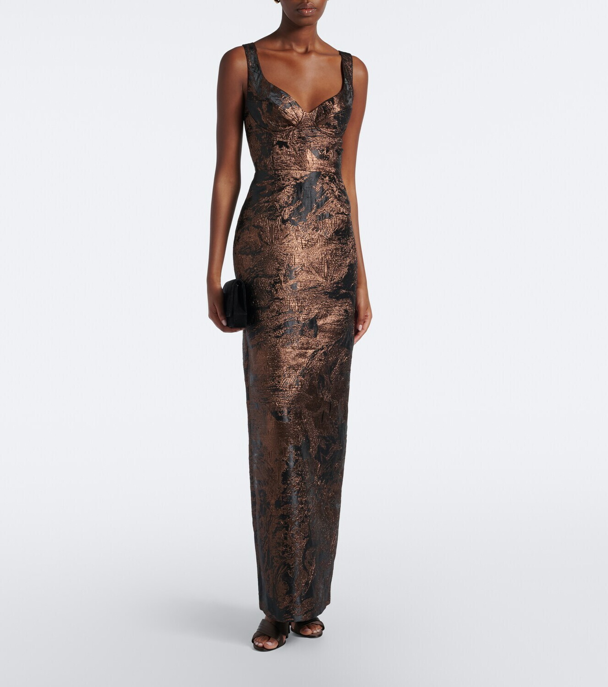 Simkhai Viella jacquard gown