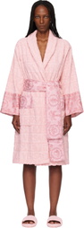 Versace Pink 'I Heart Baroque' Bathrobe
